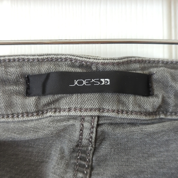 Joe's Jeans Classic Mid Rise Ankle Cropped Skinny Jeans Gray 26 - Picture 8 of 14